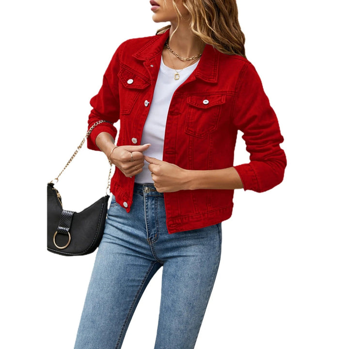 Britta Stilfuld Casual Denimjakke