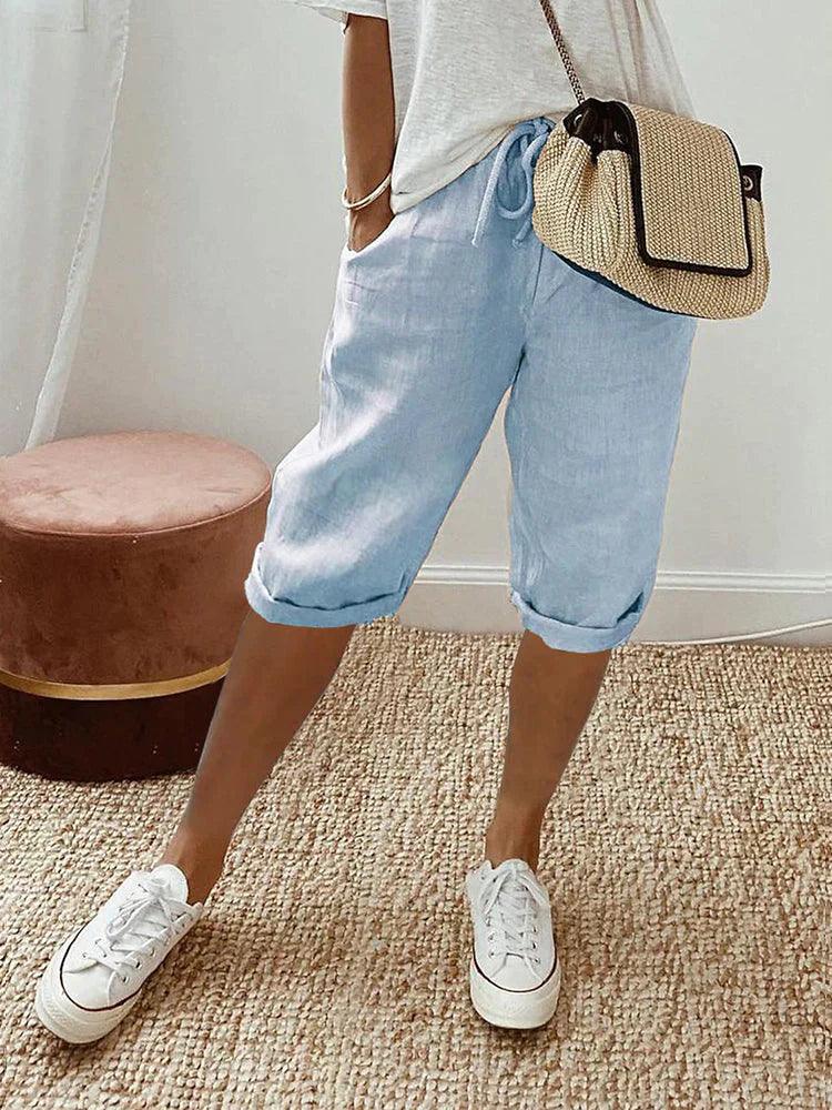 Margit Casual Capri-bukser