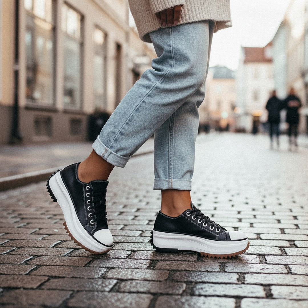 Katrine | Dame Sneakers med Polstret Sål
