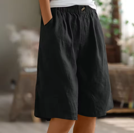 Sofie | Dame Bermuda-Shorts Elastisk Linning