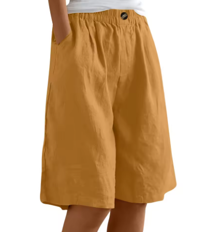 Sofie | Dame Bermuda-Shorts Elastisk Linning