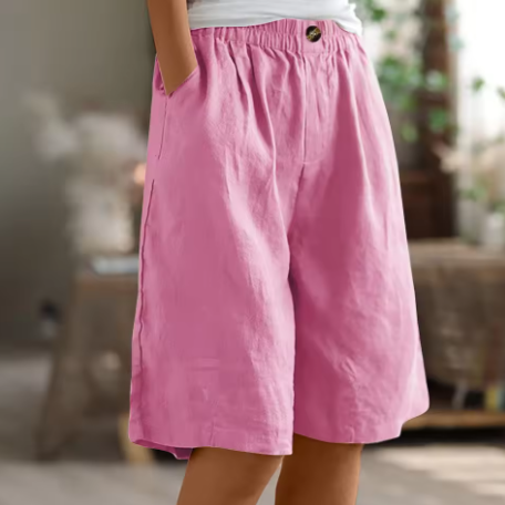 Sofie | Dame Bermuda-Shorts Elastisk Linning
