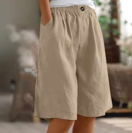 Sofie | Dame Bermuda-Shorts Elastisk Linning